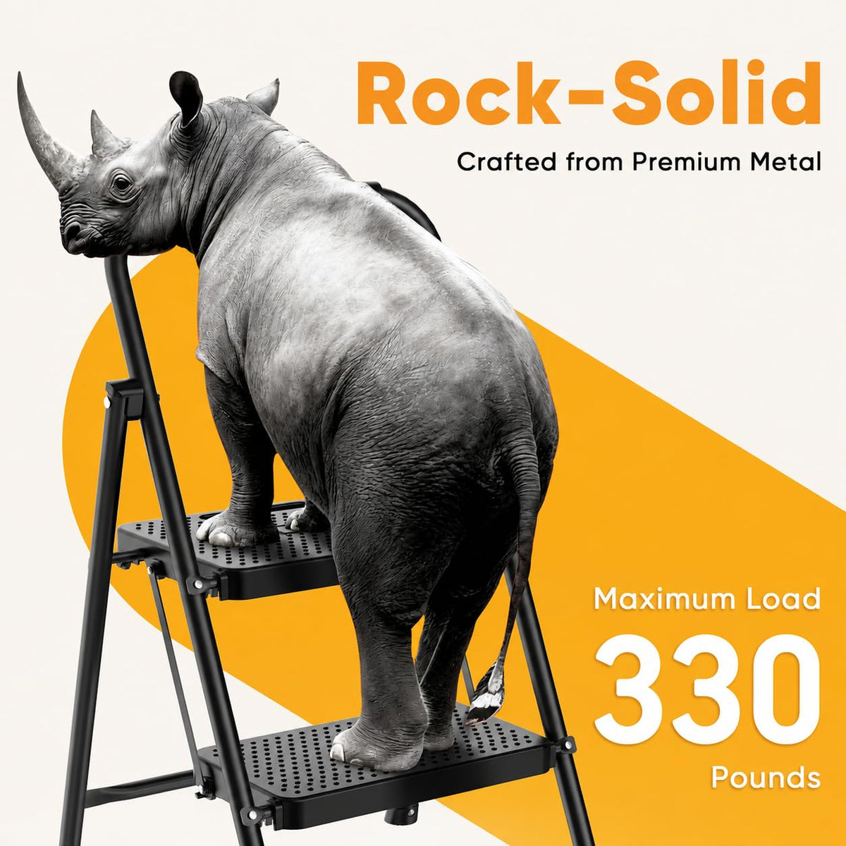 Two Step Ladder with Safety Lock E9781