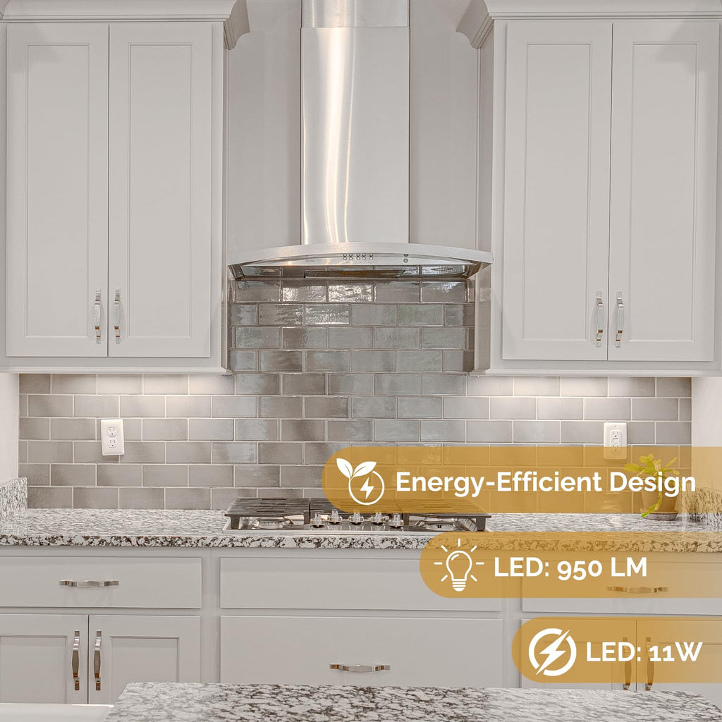 24-Inch LED Under Cabinet Light, Dimmable Color Selectable, 11W, White G193964