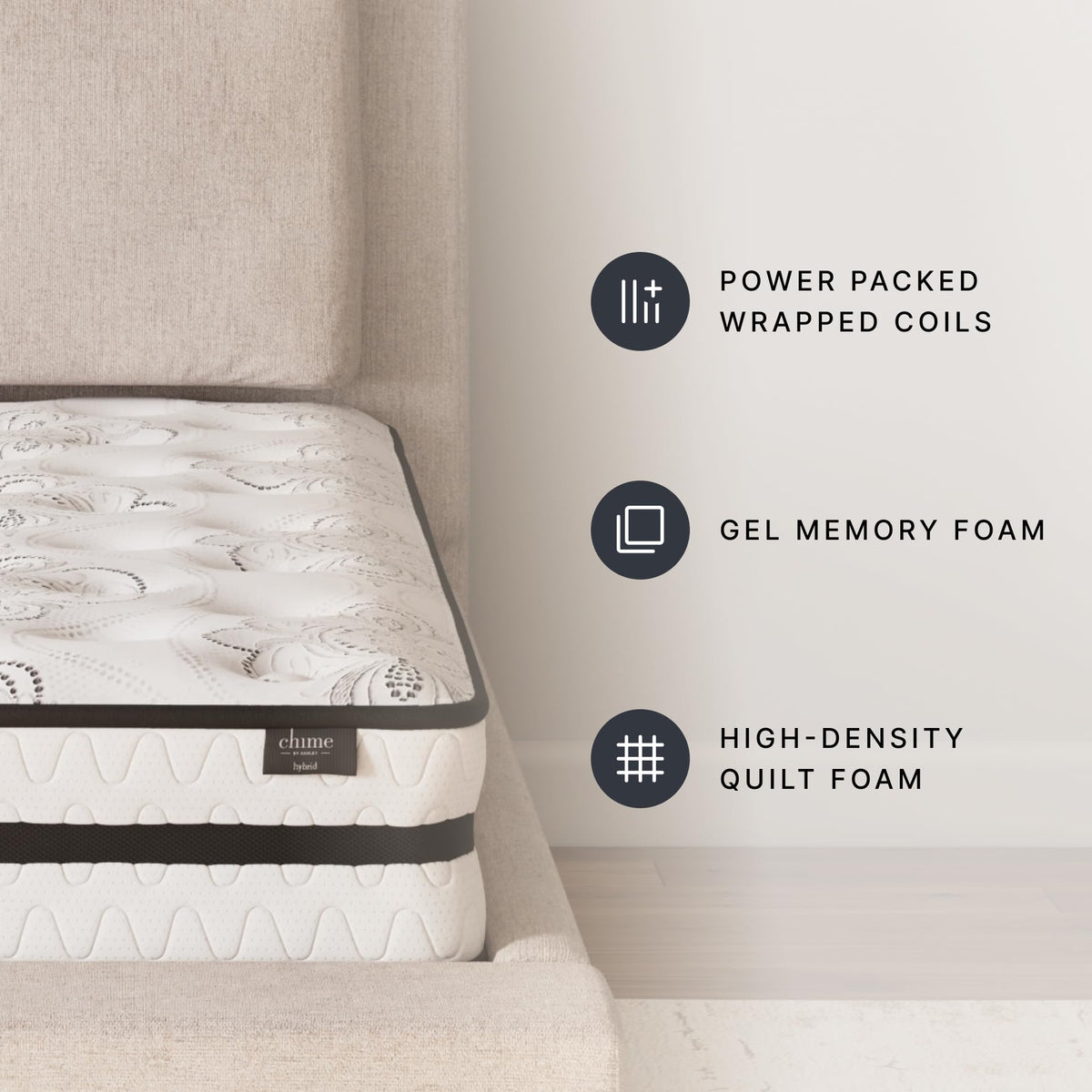 10 Inch Full Hybrid Mattress Z61132