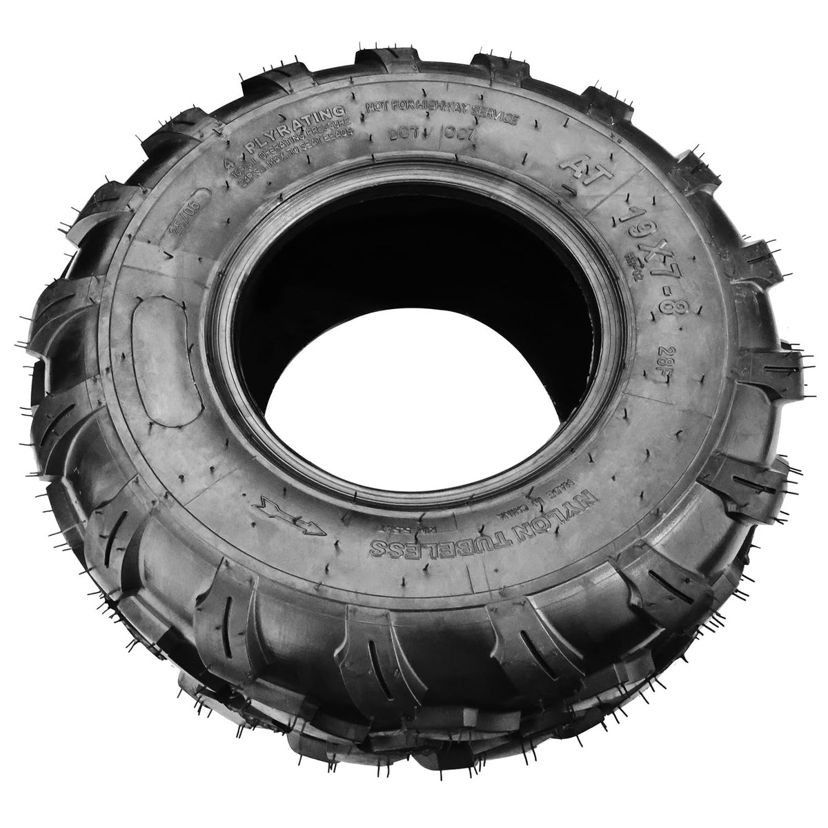 19x7-8 Tubeless Tire 1 Pack Z643551