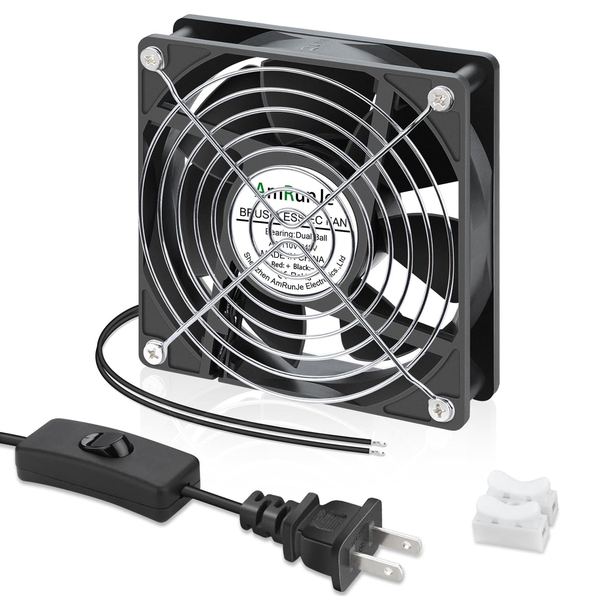 120mm x 25mm 120V Brushless Axial Fan R7339