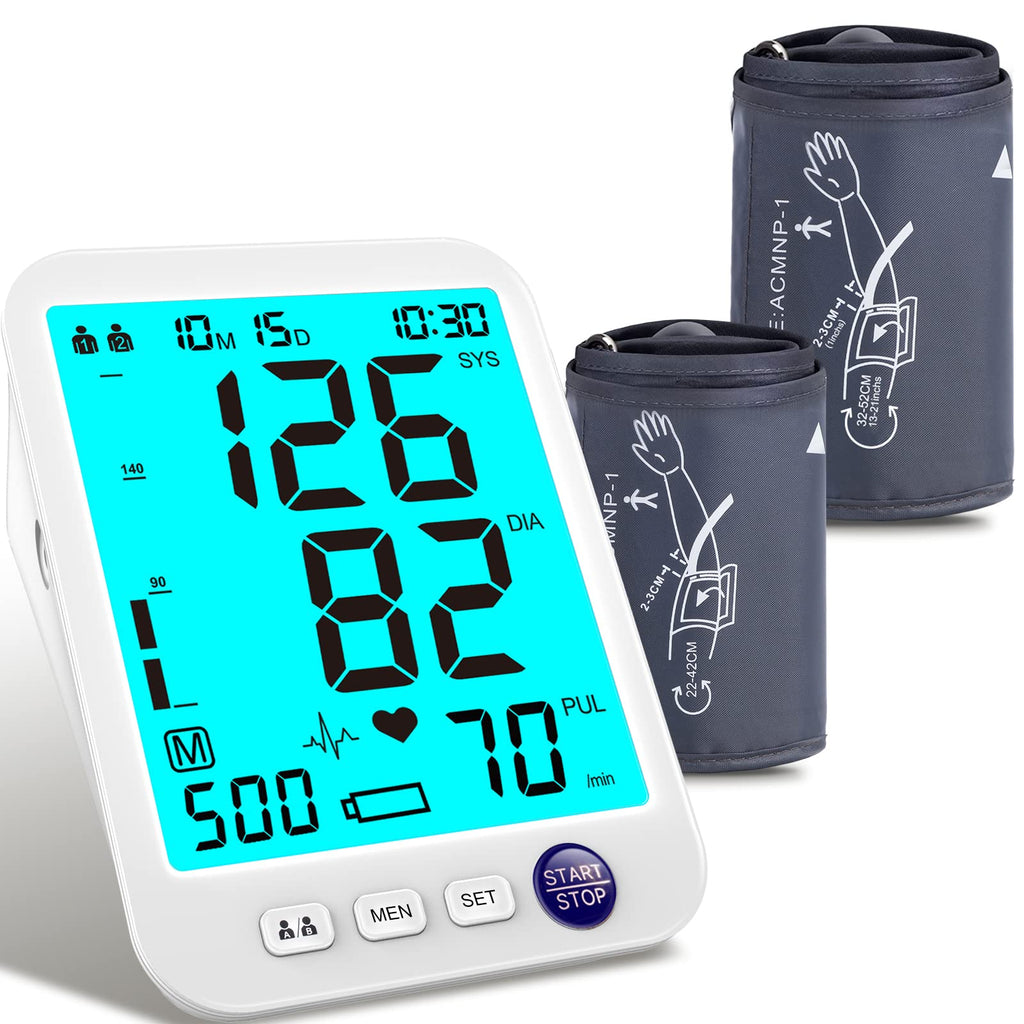 Blood Pressure Monitor 2 Cuff Sizes F3832