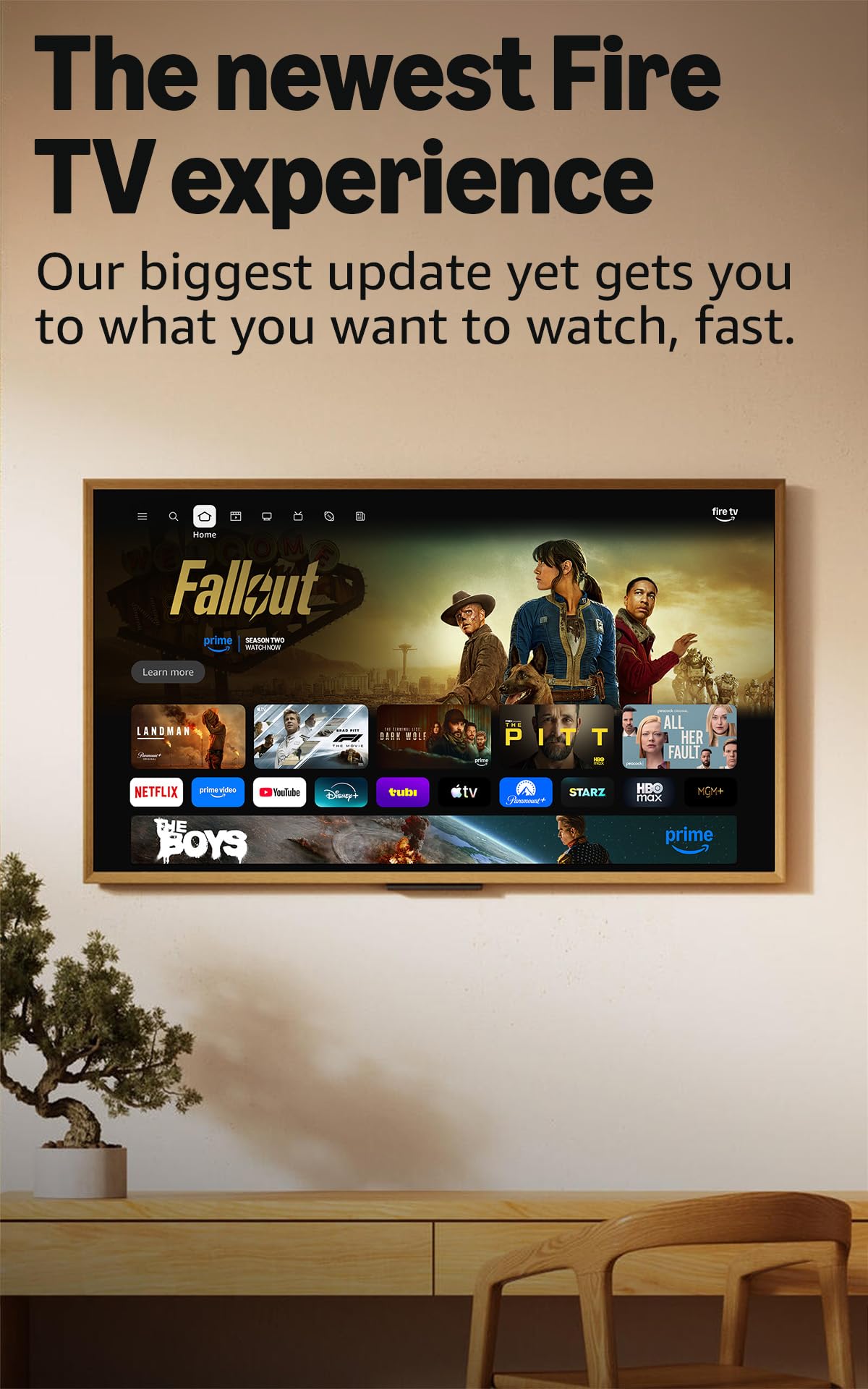 43" 4K Ultra HD Smart TV with Alexa Remote T6384