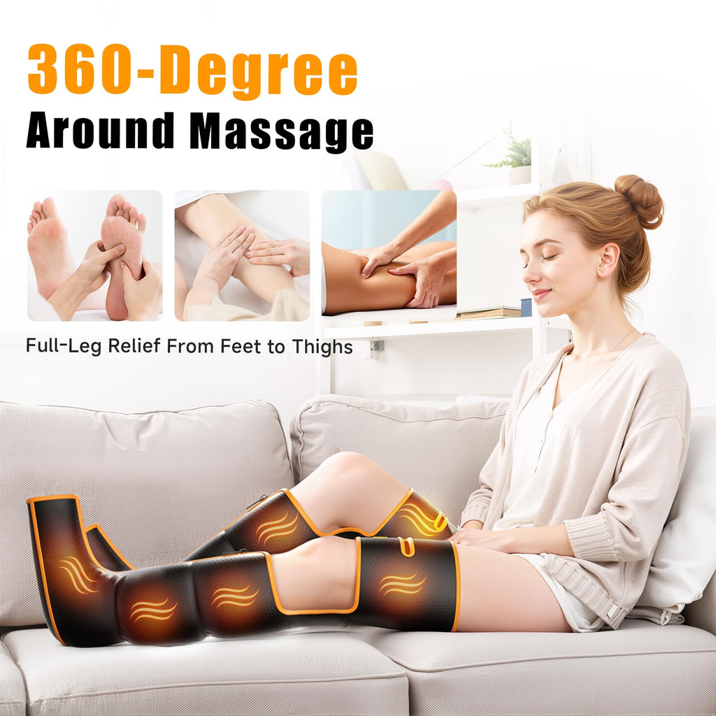 Leg Compression Massager with Heat Q6143