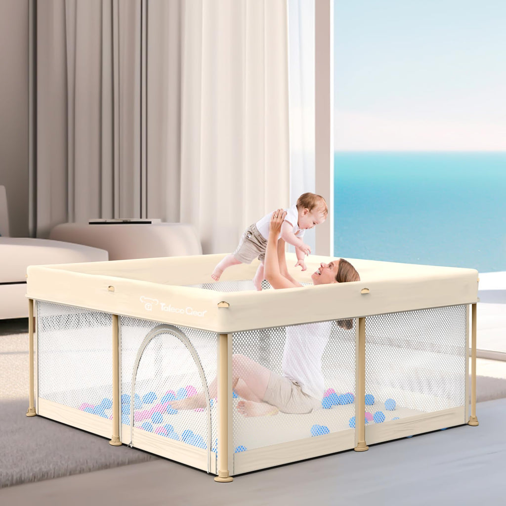 Foldable Baby Playpen 50x50 Inch U44471