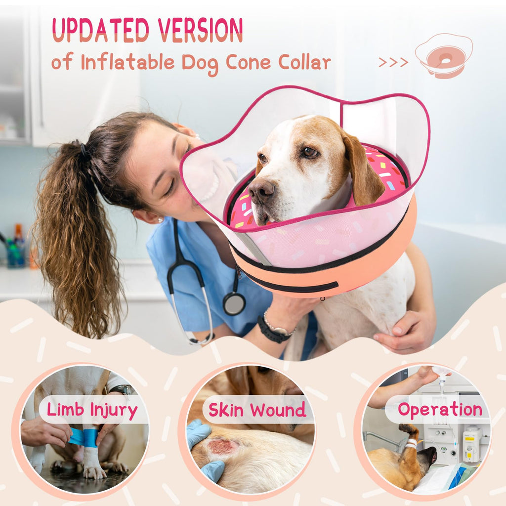 Inflatable Dog Cone Collar for Dogs J336648