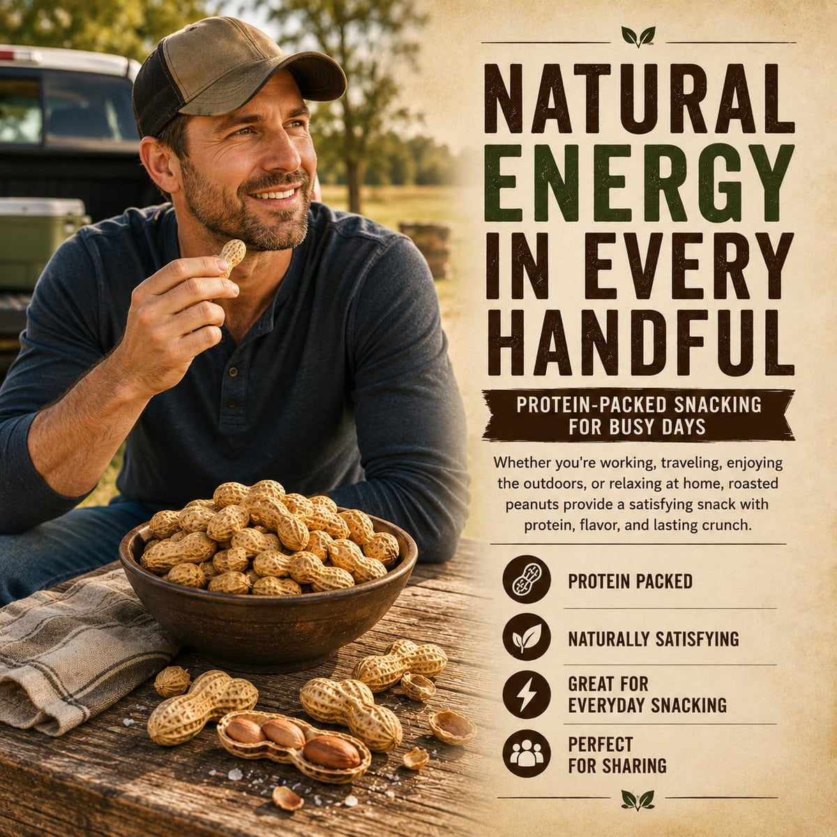 Roasted Salted Peanuts In Shell 1 LB E970257