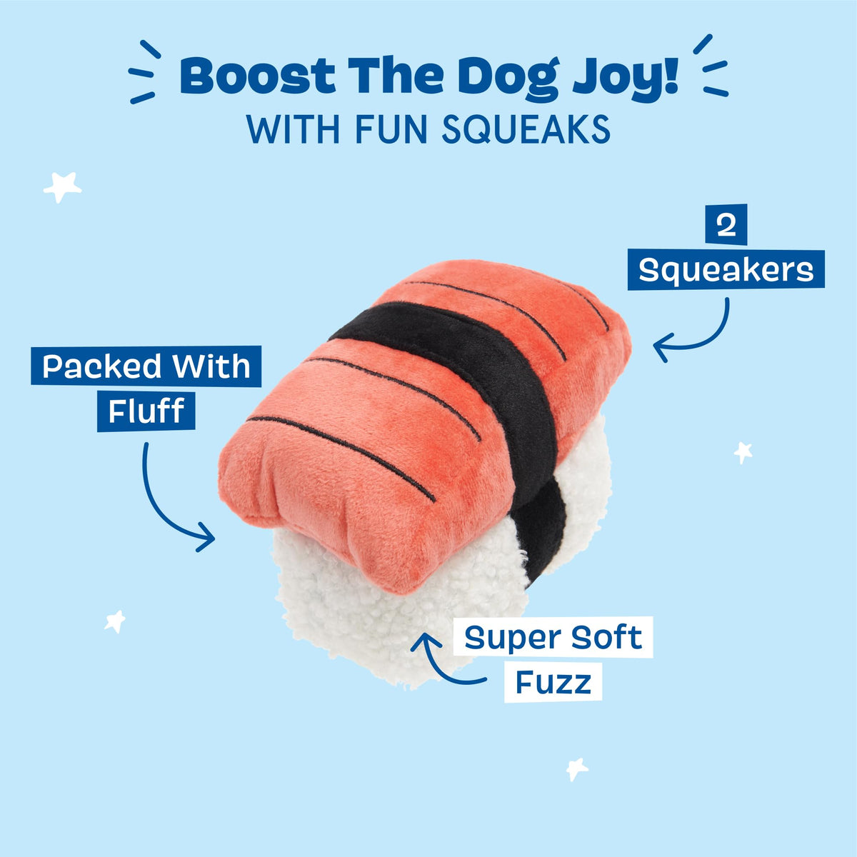 Tuna Sushi Dog Toy D94317
