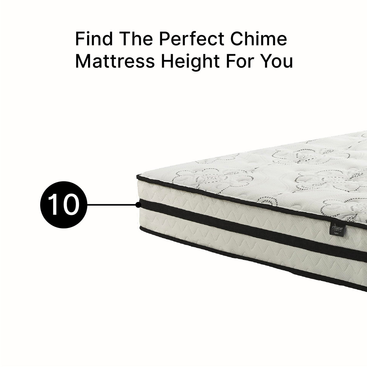 10 Inch Full Hybrid Mattress Z61132
