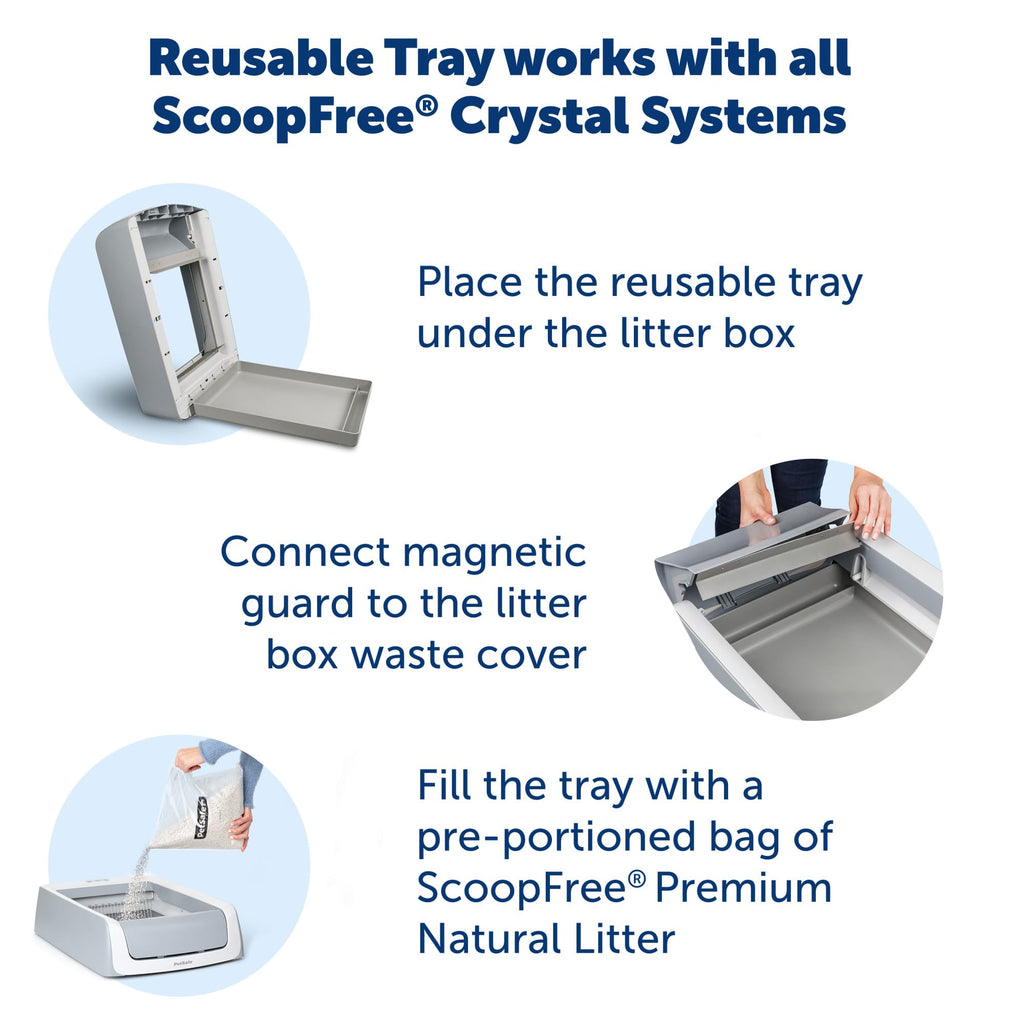 Natural Litter Reusable Tray with 4.2 lb Bag D43649