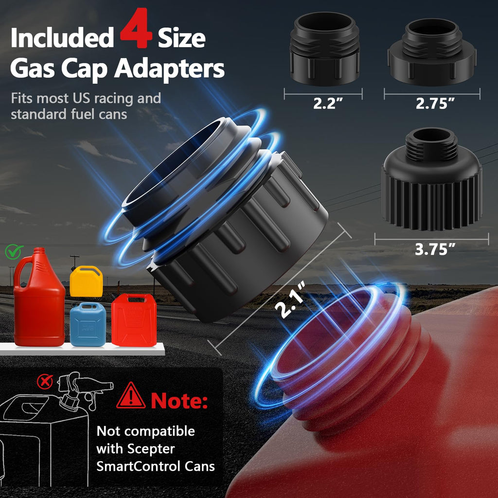 Automatic Electric Fuel Transfer Pump with Auto-Stop, 3.8GPM V243