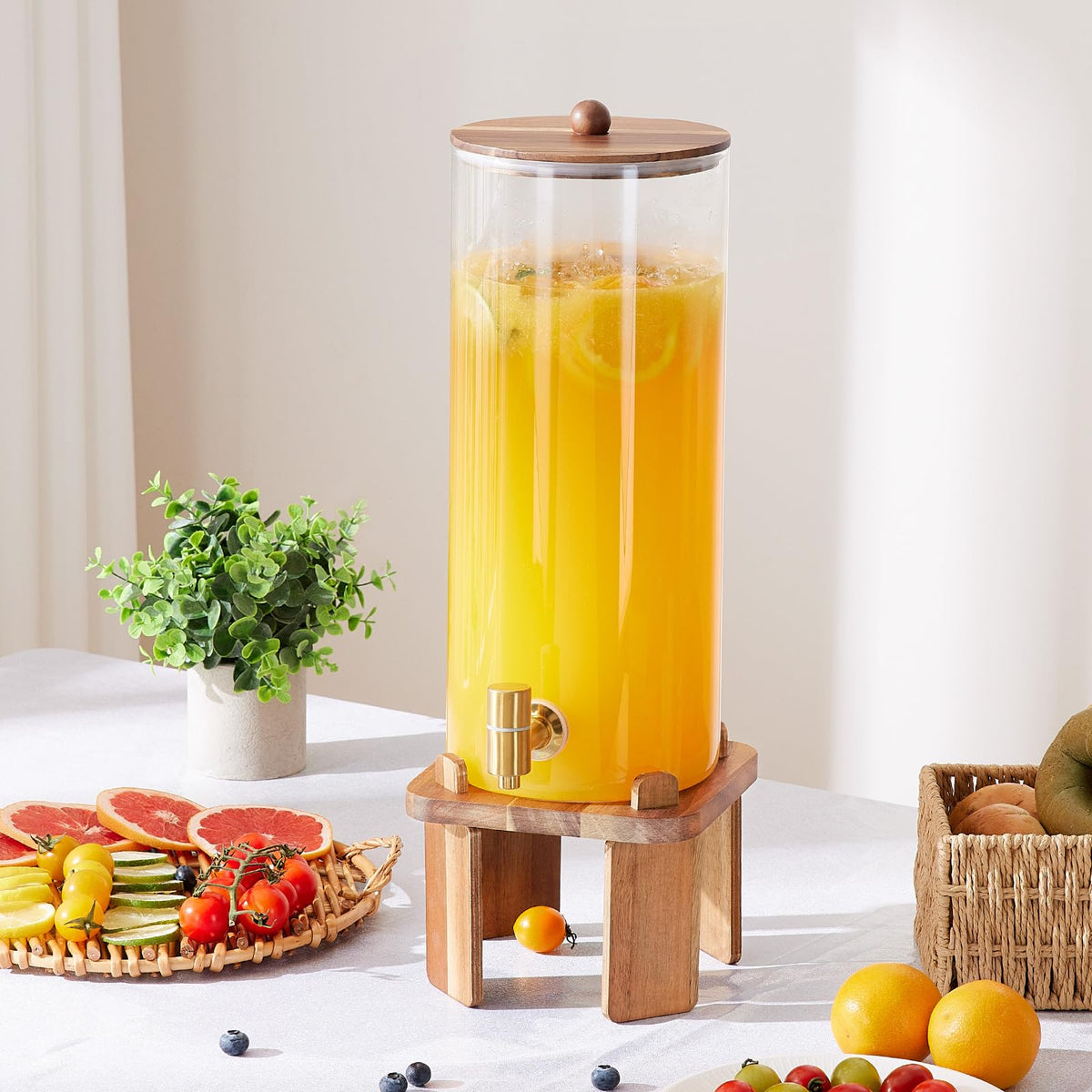 2 Gallon Drink Dispenser with Stand X109