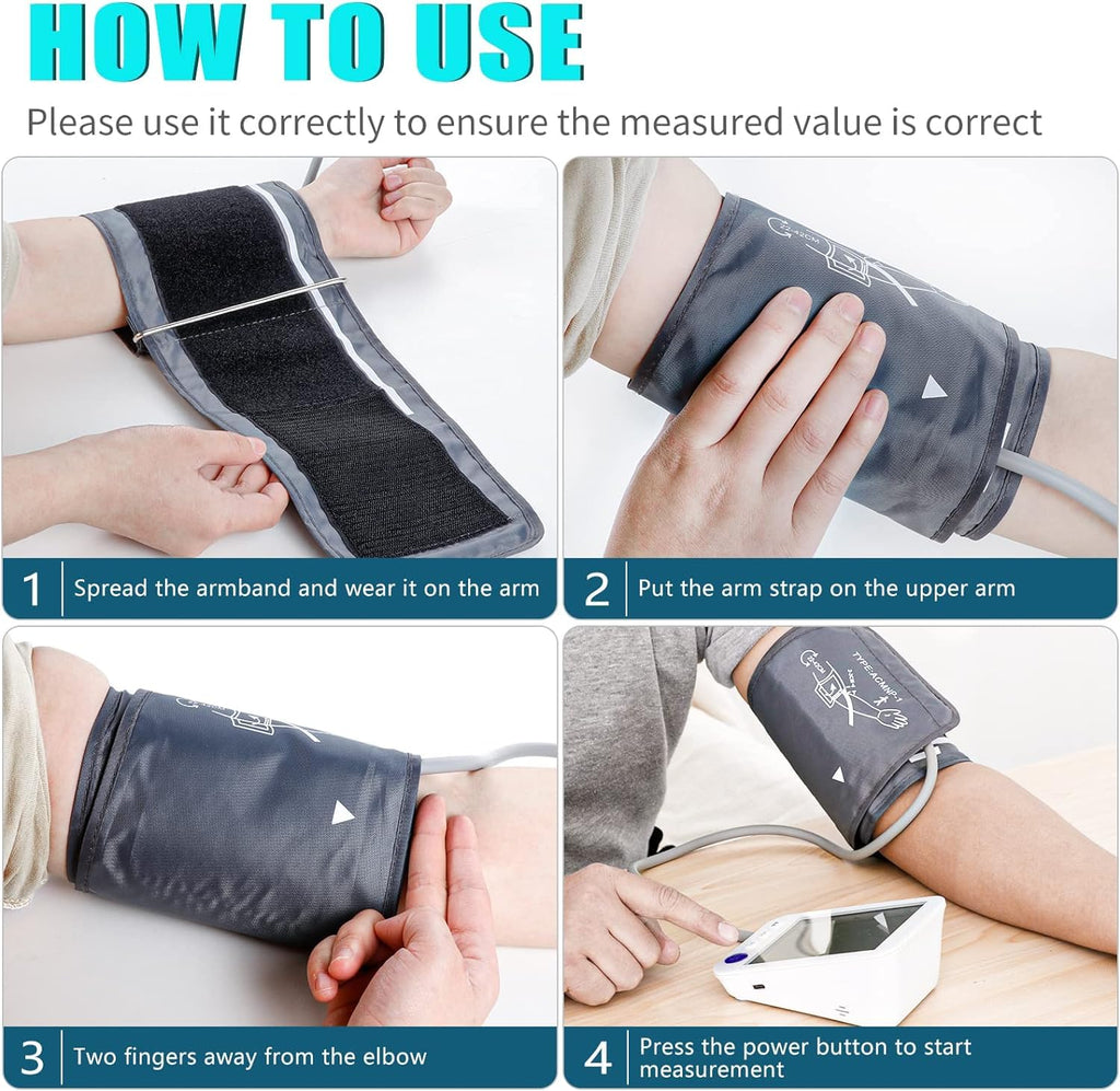 Blood Pressure Monitor 2 Cuff Sizes F3832