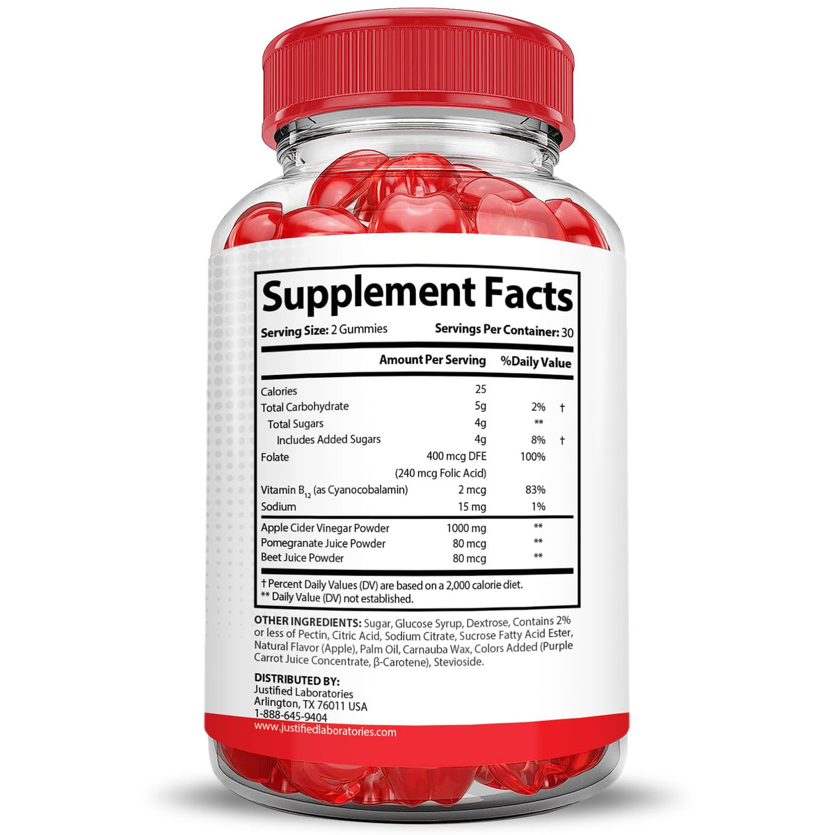 Vital Pump XL Performance Gummies 1000MG Beet Juice B12 Vegan Non GMO 120 Gummys G83424