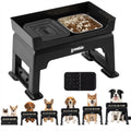 Elevated Dog Bowls with No Spill Water Bowl R2223