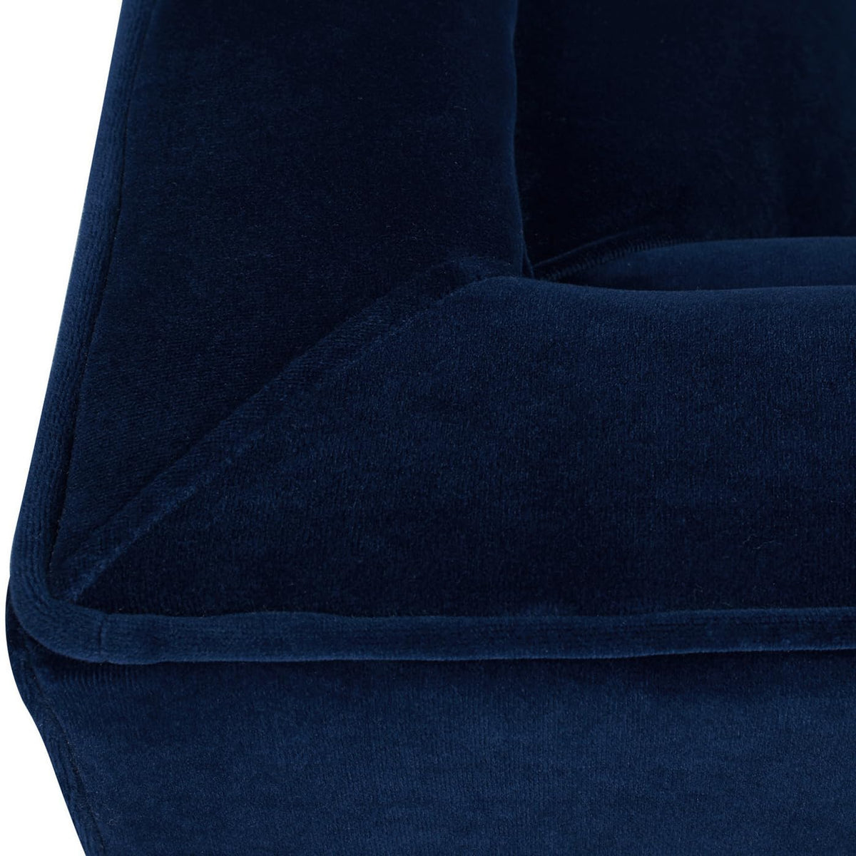 84" Navy Blue Tufted Velvet Sofa X336