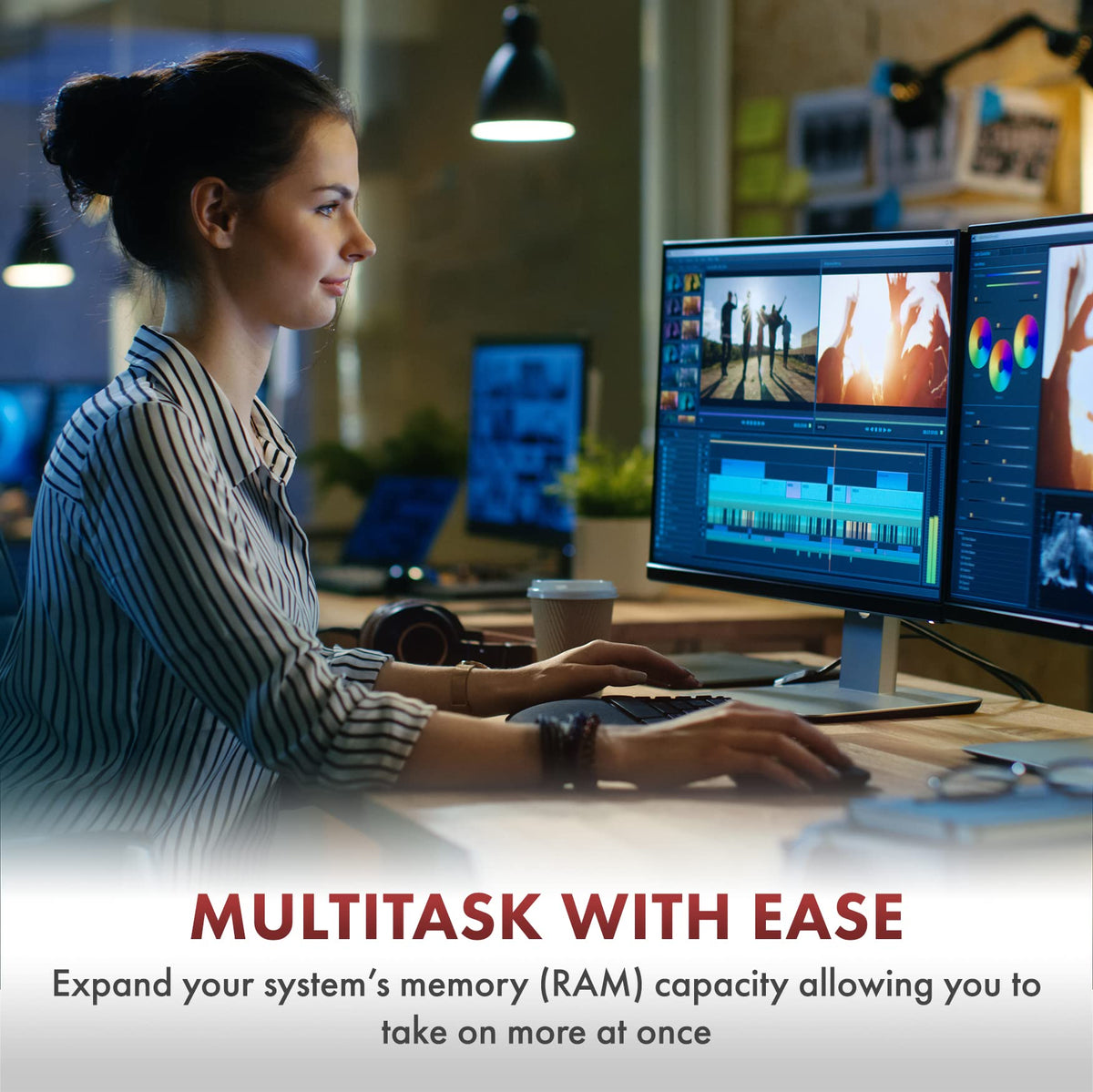16GB DDR4 3200 MHz Non-ECC Desktop RAM Memory Modules B1916