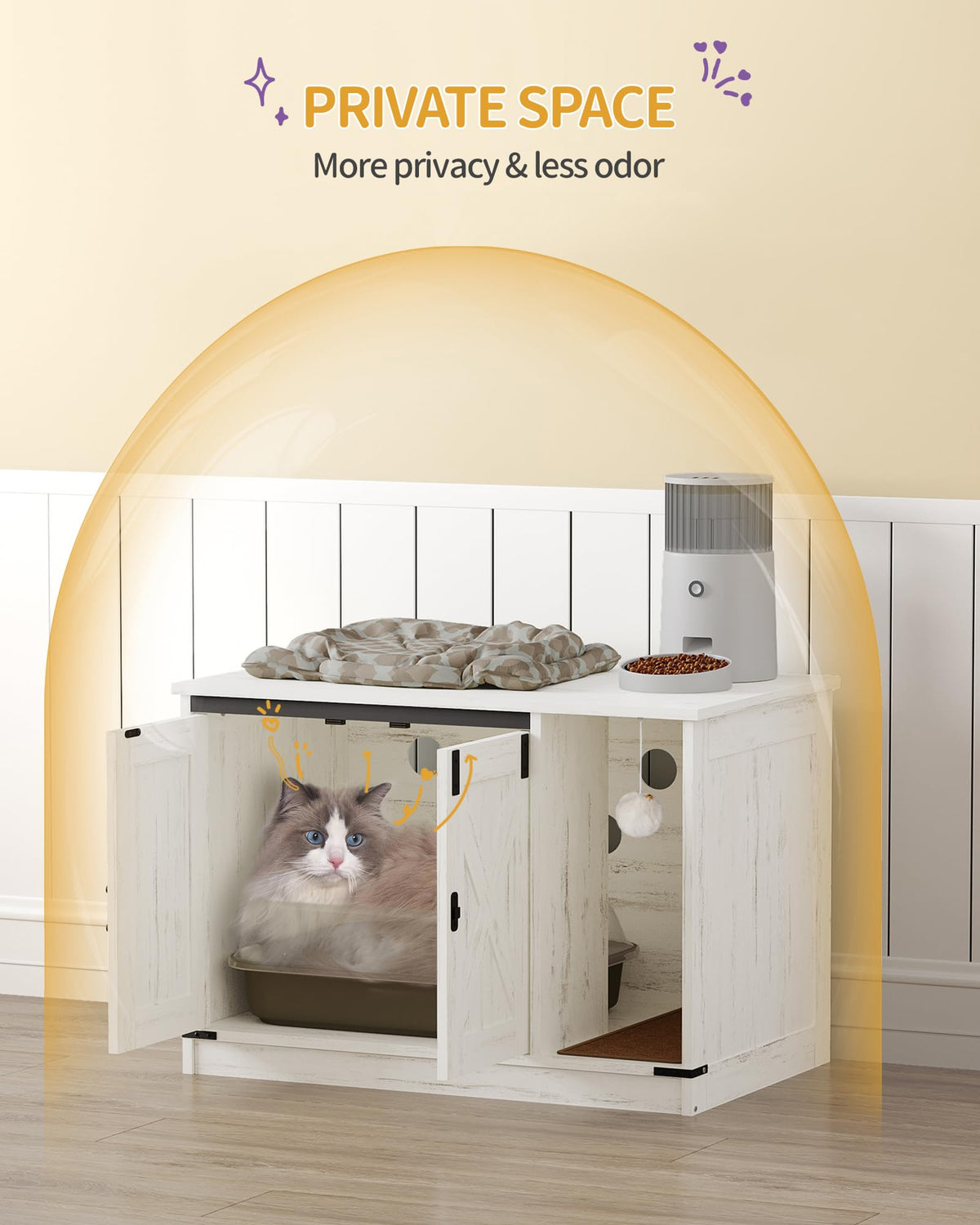 Cat Litter Box Enclosure C7471