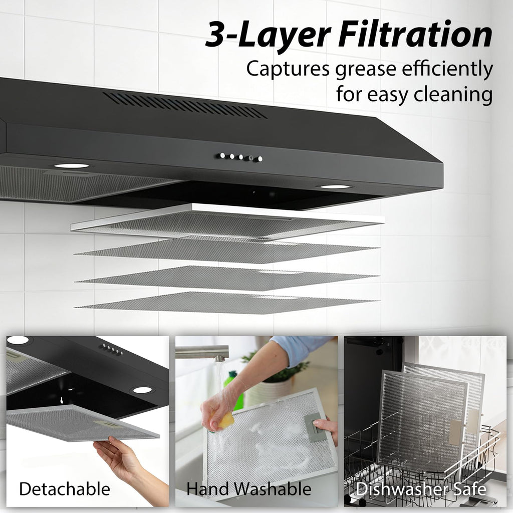 30 Inch Convertible Kitchen Range Hood X73295