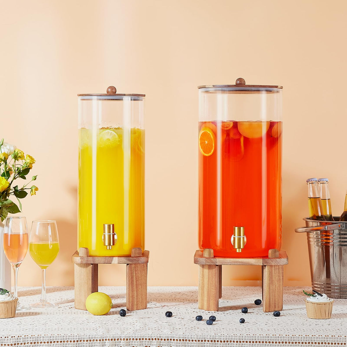 2 Gallon Drink Dispenser with Stand X109