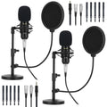 2 Pack XLR Condenser Microphone Kit R28567