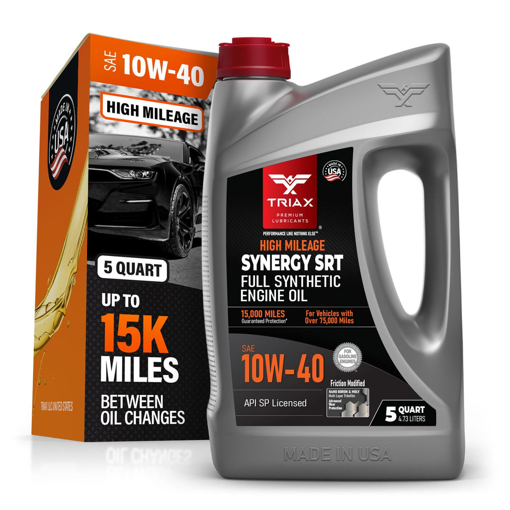 10W-40 Full Synthetic Engine Oil 5 Quart E9821