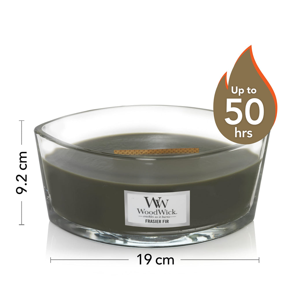 Scented Candle, 16oz Soy Blend Wax Wood Wick A9842