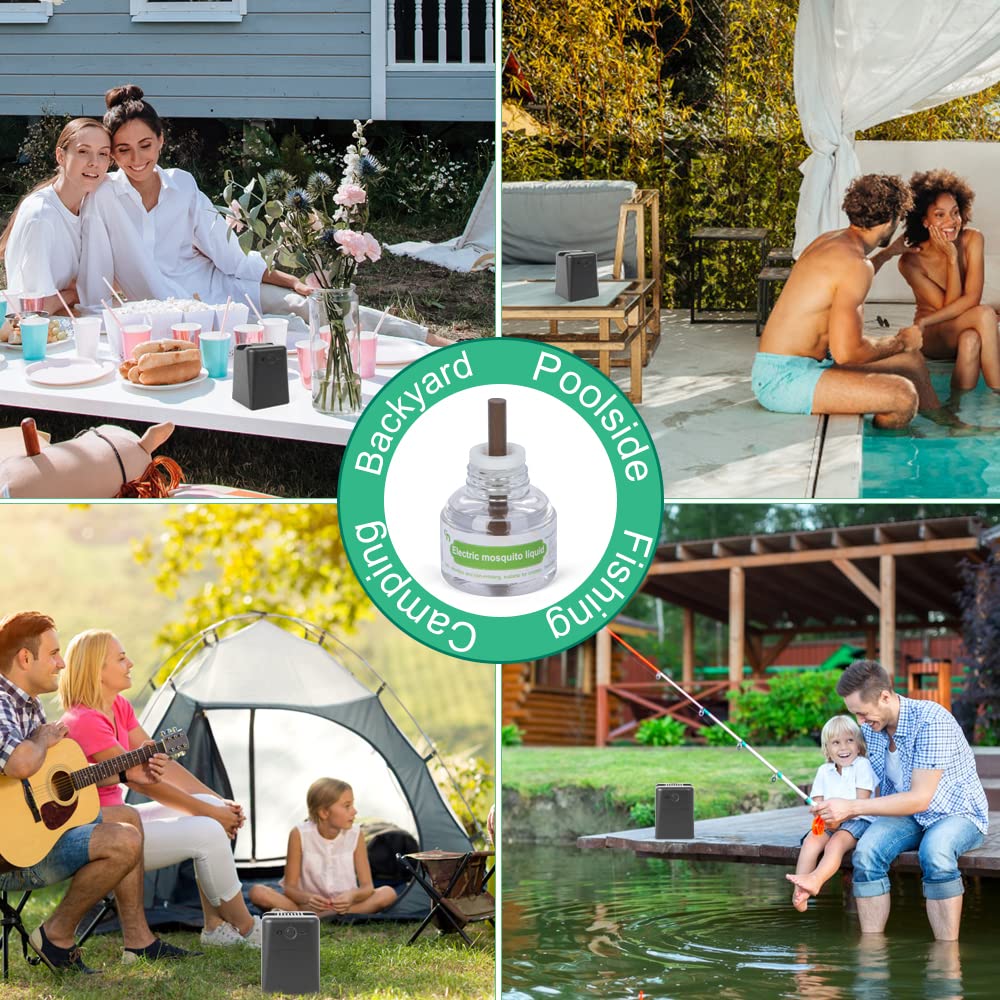 Mosquito Repellent Refills 2-Pack 280 Hr DEET-Free B534