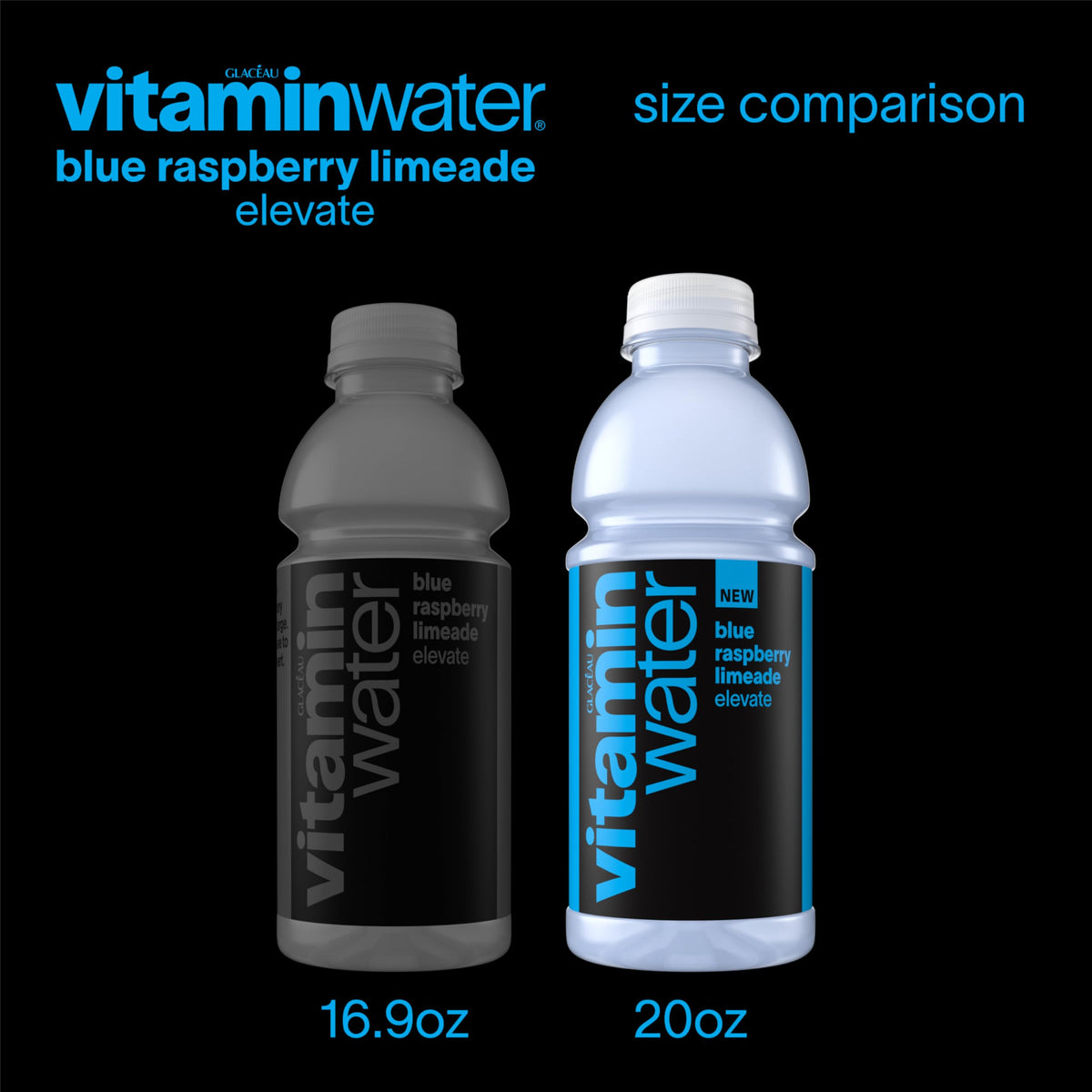 Blue Raspberry Limeade Nutrient Enhanced Water Beverage 20 oz 12 pack Z9788