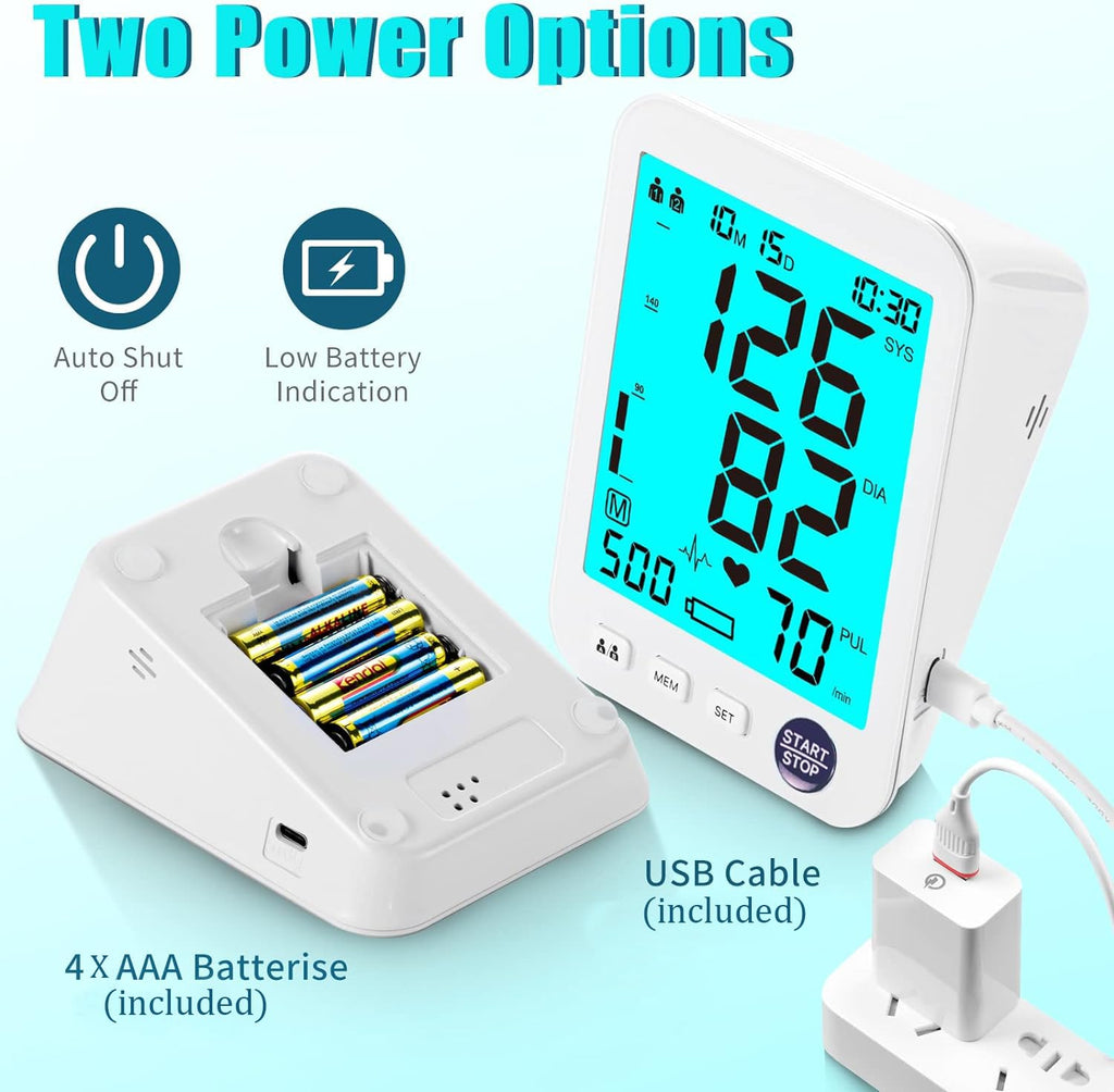 Blood Pressure Monitor 2 Cuff Sizes F3832