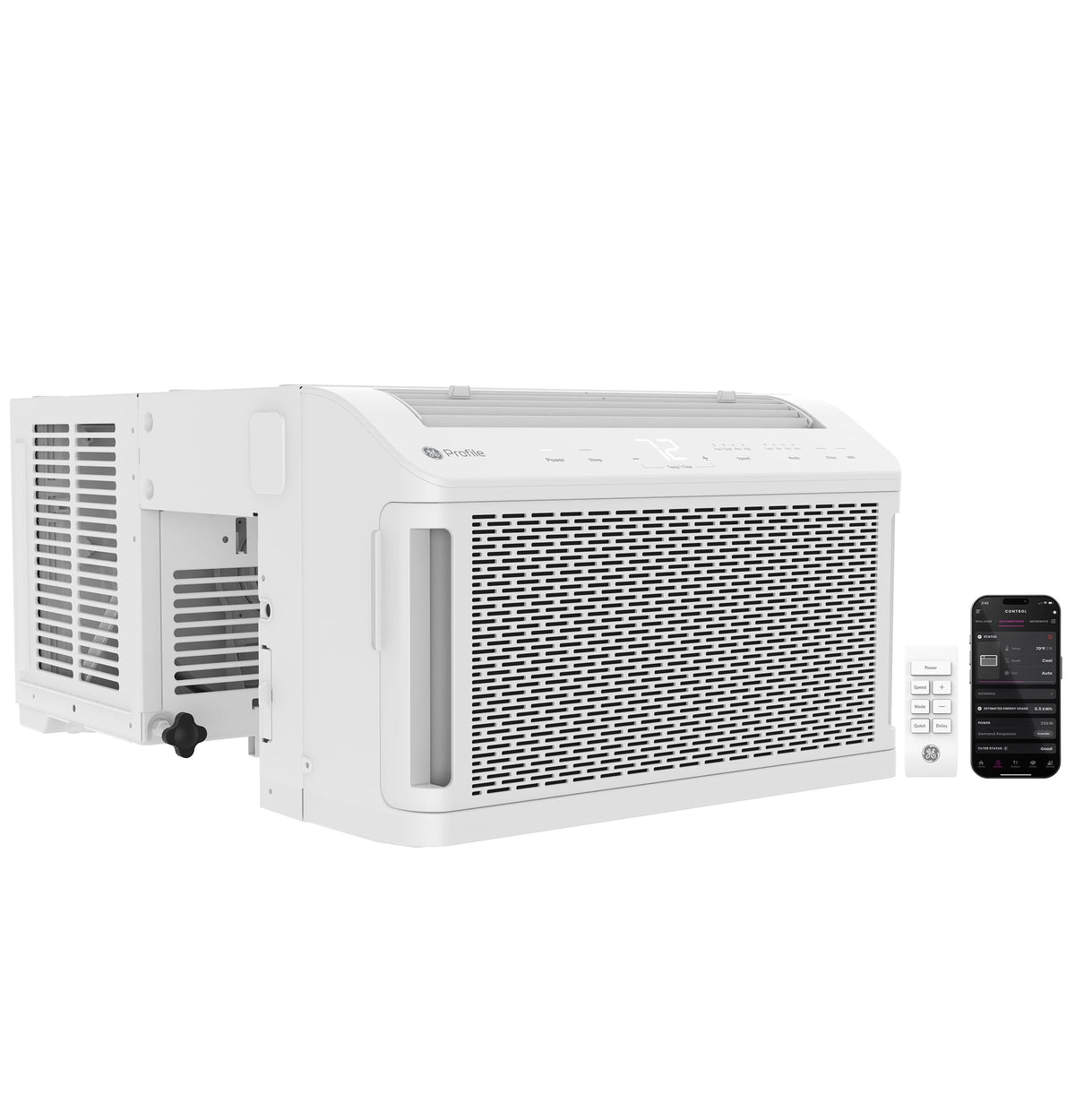 White Window Air Conditioner Unit, 8,300 BTU R860