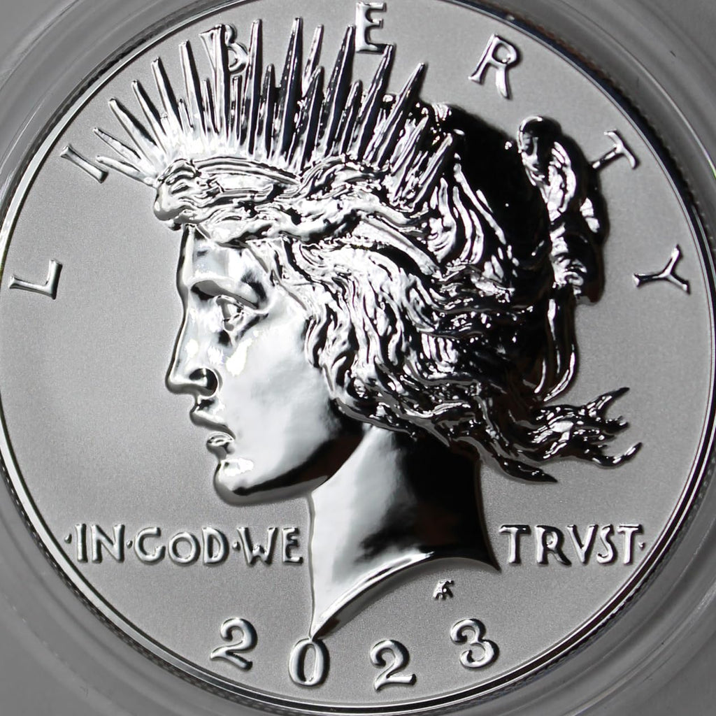 Set of 2 American Proof Silver Morgan & Peace $1 N91521