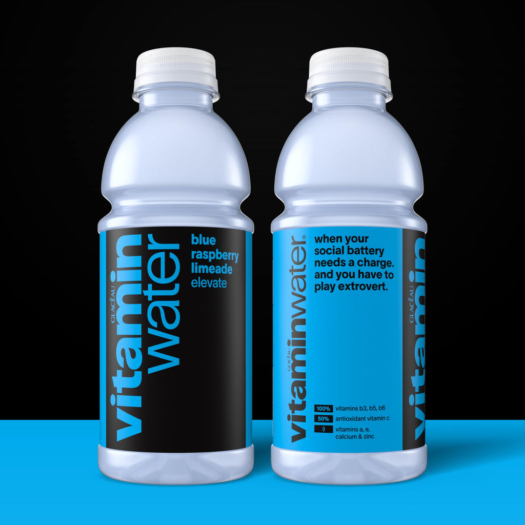 Blue Raspberry Limeade Nutrient Enhanced Water Beverage 20 oz 12 pack Z9788