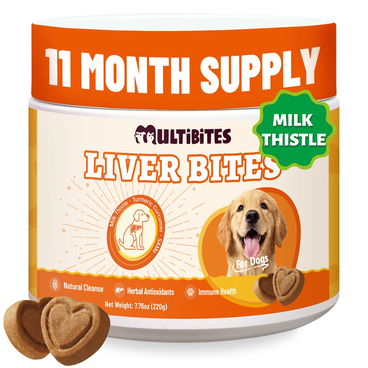 Milk Thistle Supplement 330 Chews U78014