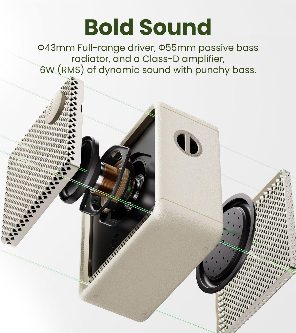 Portable Bluetooth Speaker IP67 Black E4971