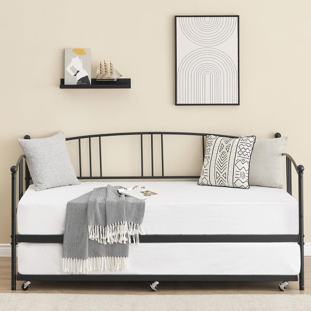 Twin Metal Daybed with Trundle Z39800