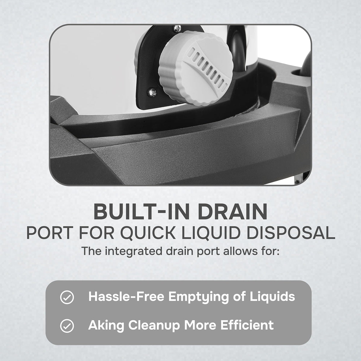 21 Gallon 8.5 Peak HP Stainless Steel Wet/Dry Shop Vacuum R471407