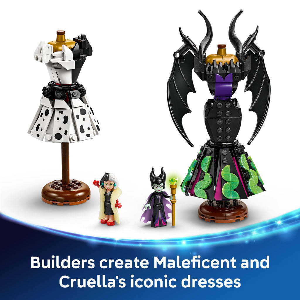 Disney Villains Dresses Building Toy G623798