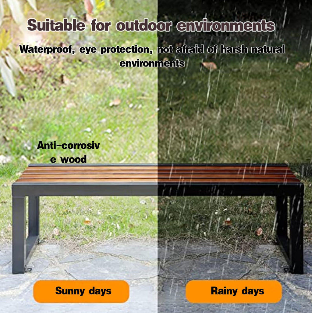 Metal Garden Bench O898