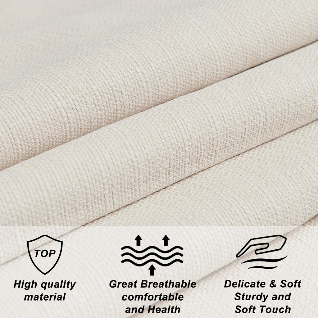 Linen Queen Size Upholstered Headboard C816827