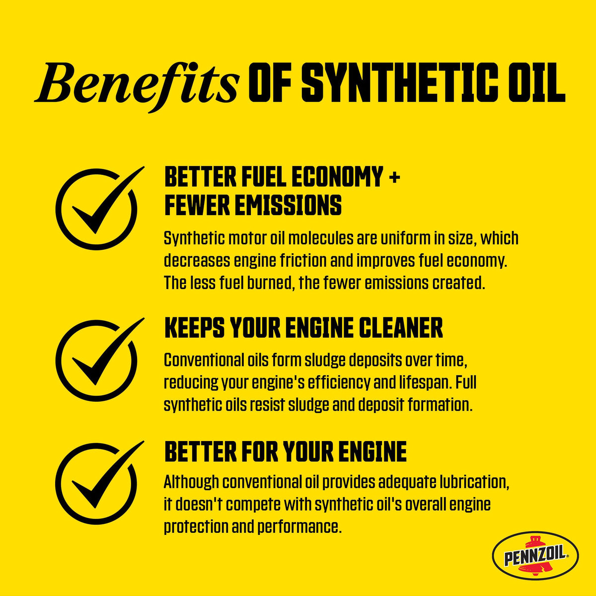 Full Synthetic 5W-30 High Mileage Motor Oil 1-Quart K433