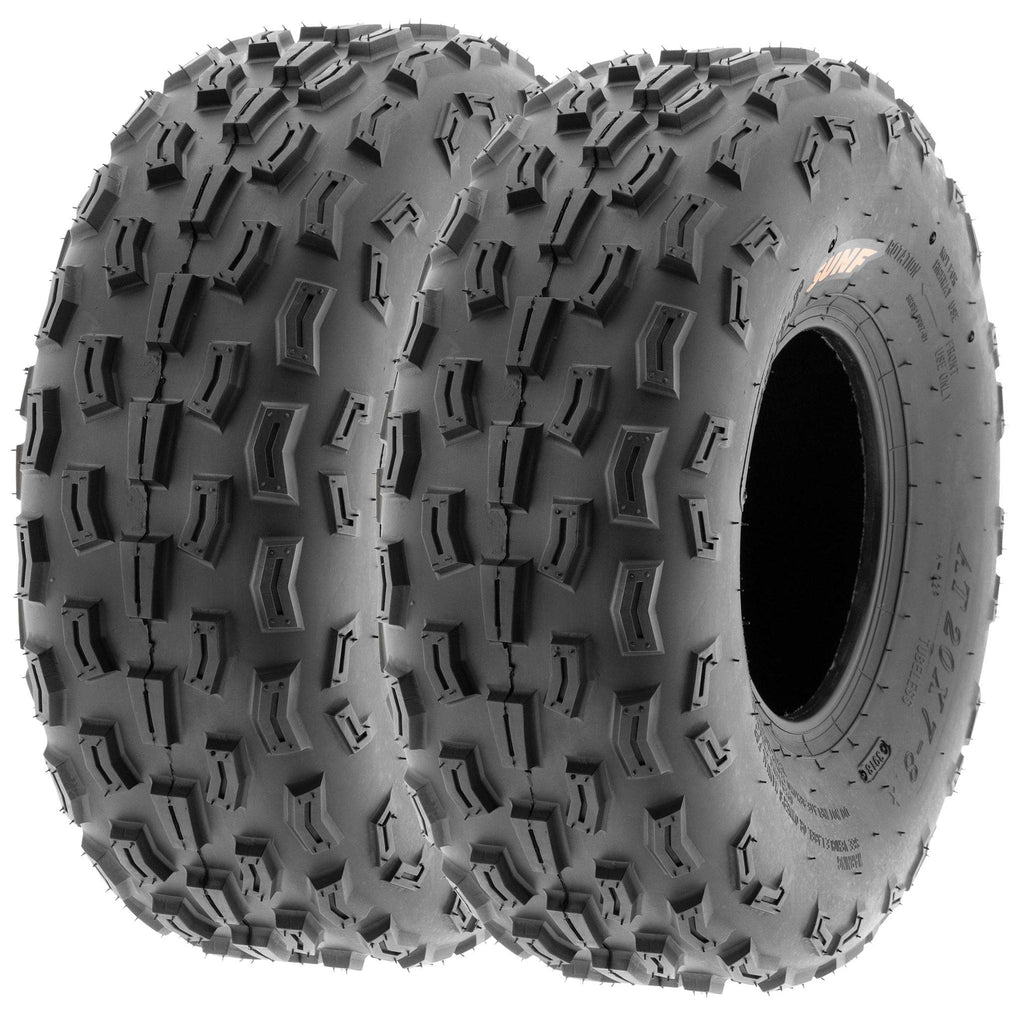Pair of 2 21x7-8 All-Terrain ATV UTV Tires 6 Ply Tubeless G6990