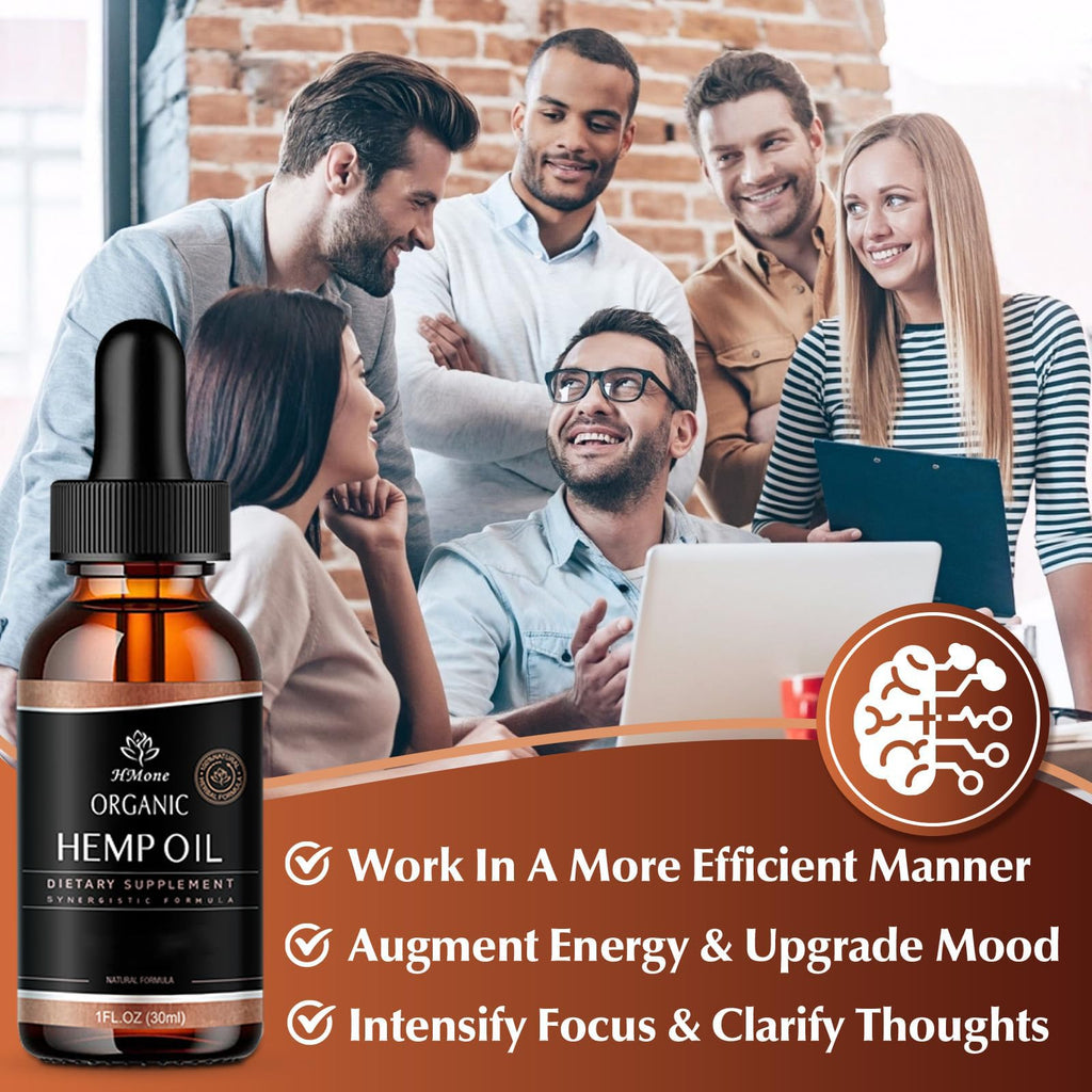 Hemp Oil 4 Packs CO2 Extract Drops D472