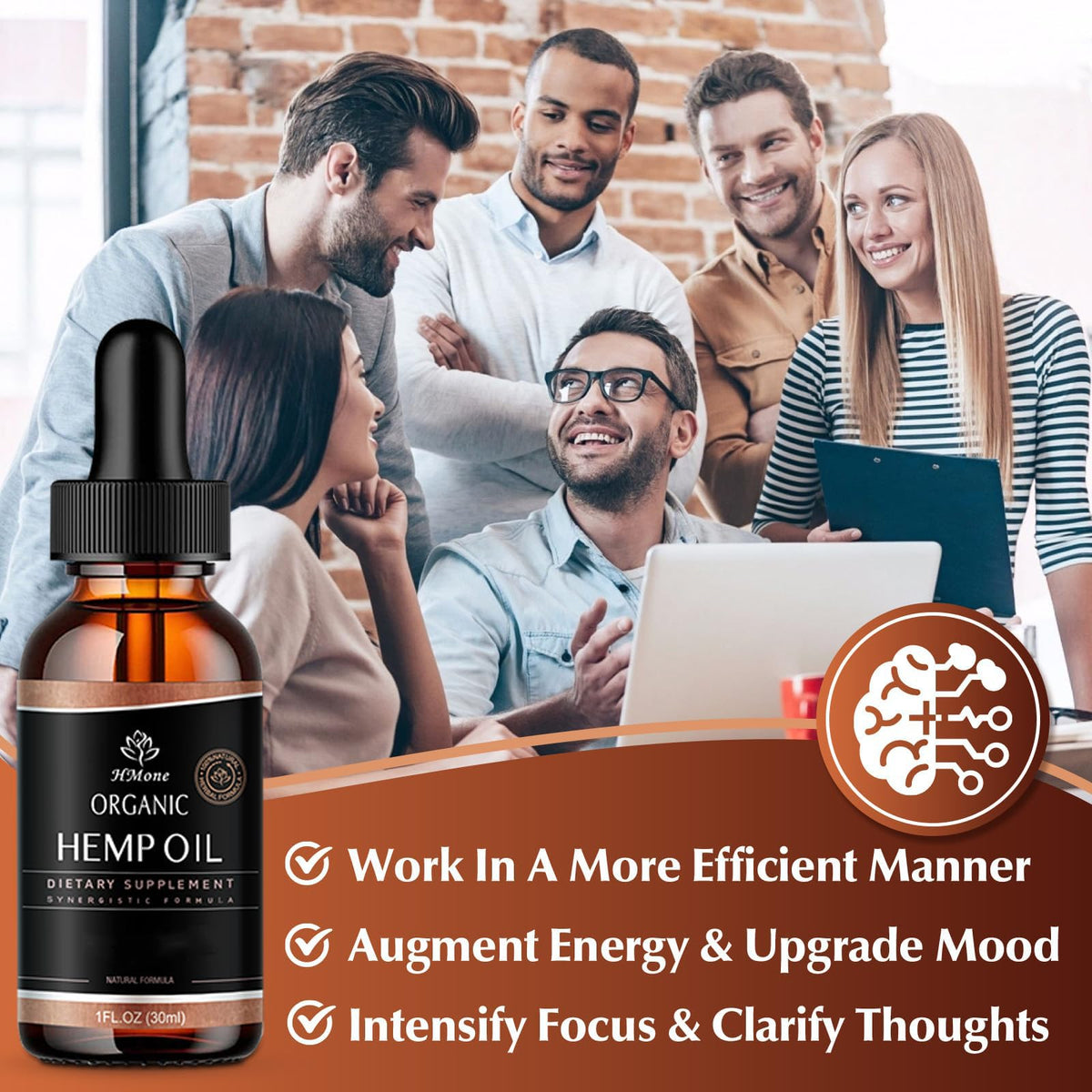 Hemp Oil 4 Packs CO2 Extract Drops D472