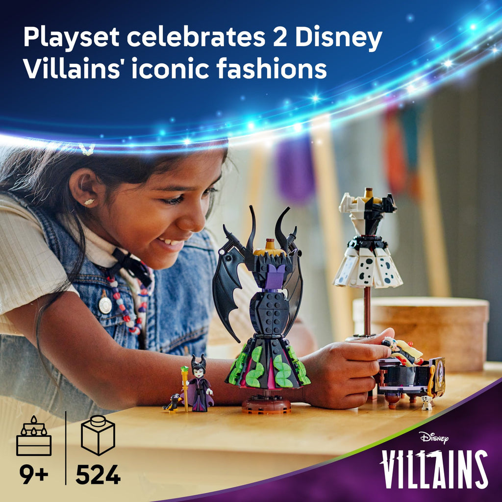 Disney Villains Dresses Building Toy G623798