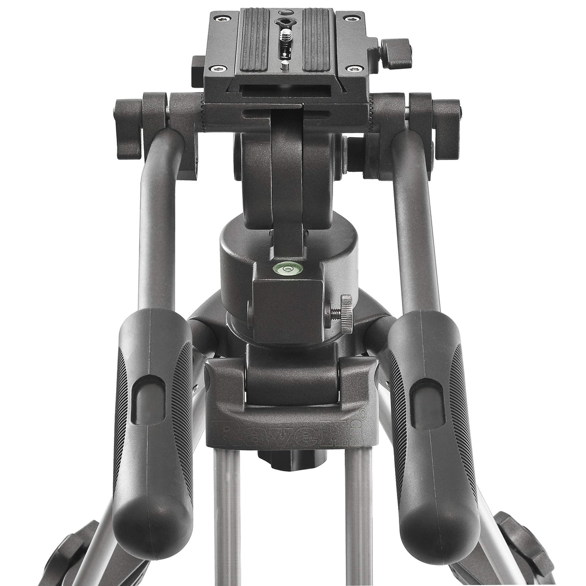 55" 65mm Video Camera Tripod with Fluid Drag Head and Carry Bag V1608