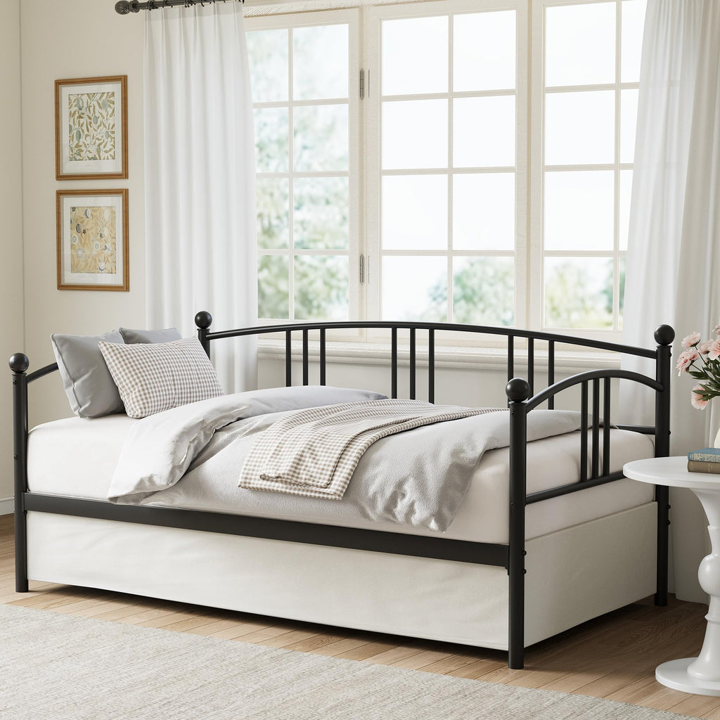 Twin Metal Daybed with Trundle Z39800