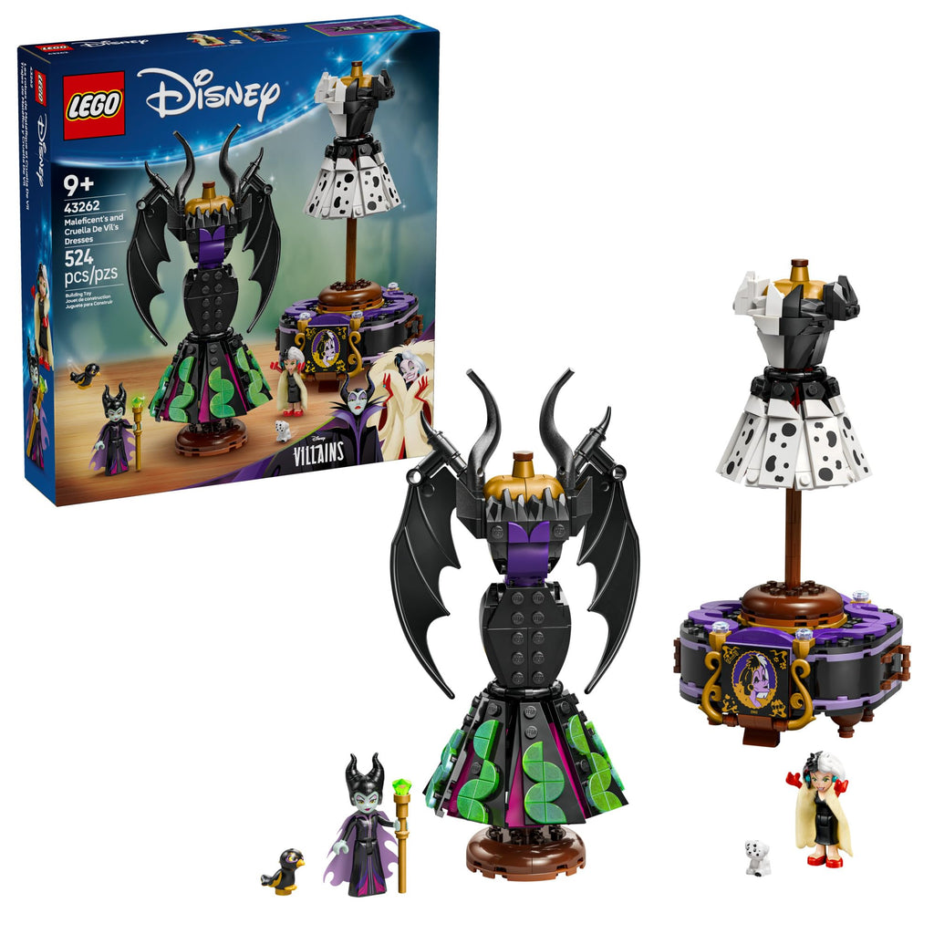Disney Villains Dresses Building Toy G623798