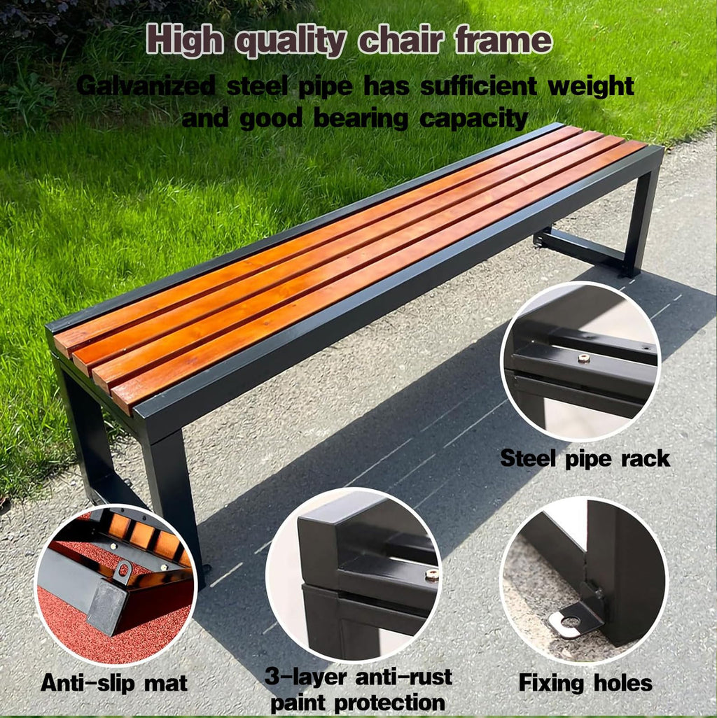 Metal Garden Bench O898