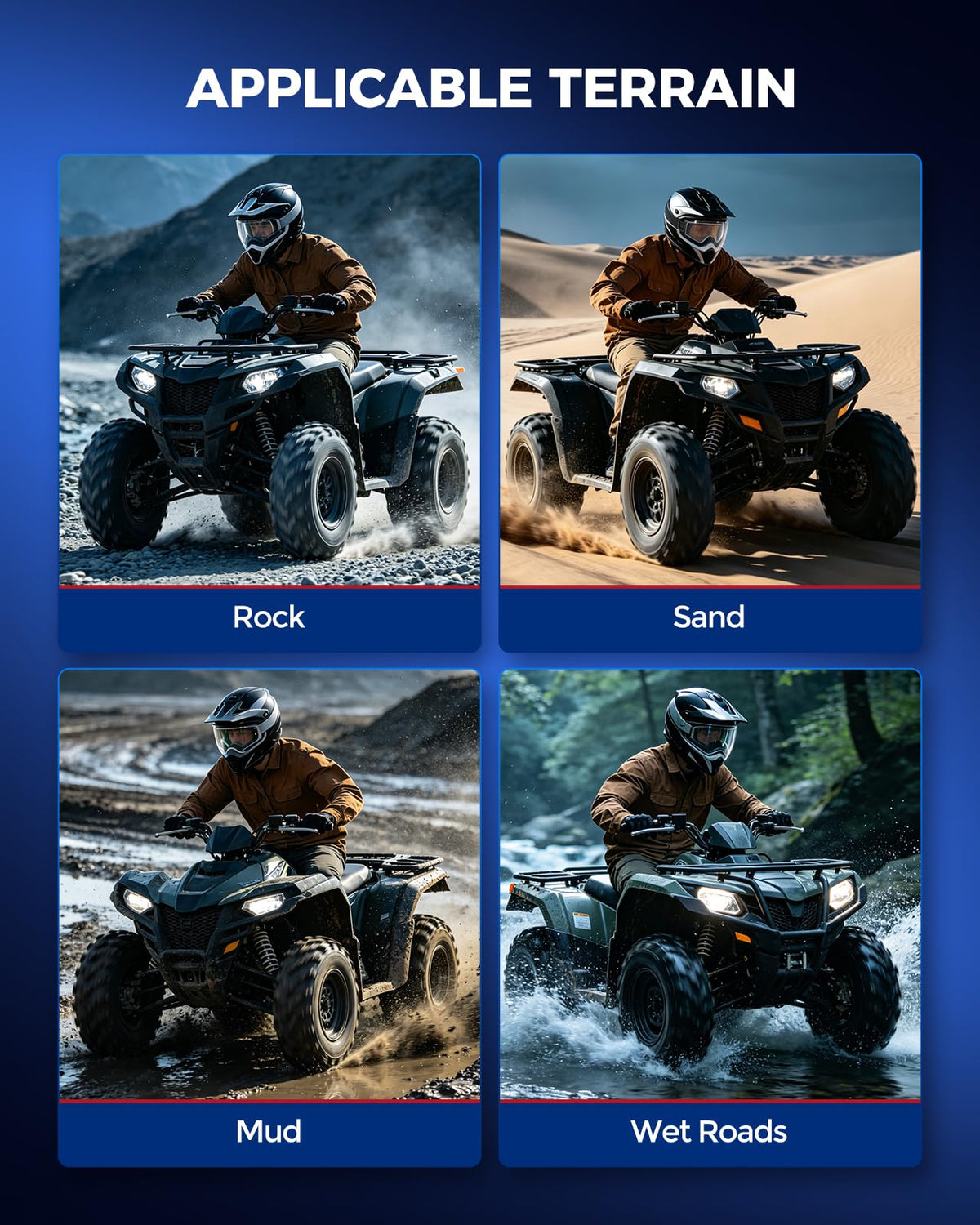All-Terrain Tires 19x7-8 Set 2 X540322